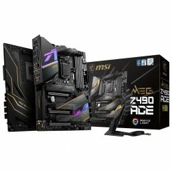 MSI Z490 MEG ACE Intel LGA 1200 ATX Motherboard 7 MSI Z490 MEG ACE Intel LGA 1200 ATX Motherboard -Intel core Shop 623781 112383 04 package zoom
