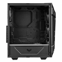 ASUS TUF Gaming GT301 Tempered Glass ATX Mid-Tower Computer Case - Black -Intel core Shop 624242 123471 03 front zoom