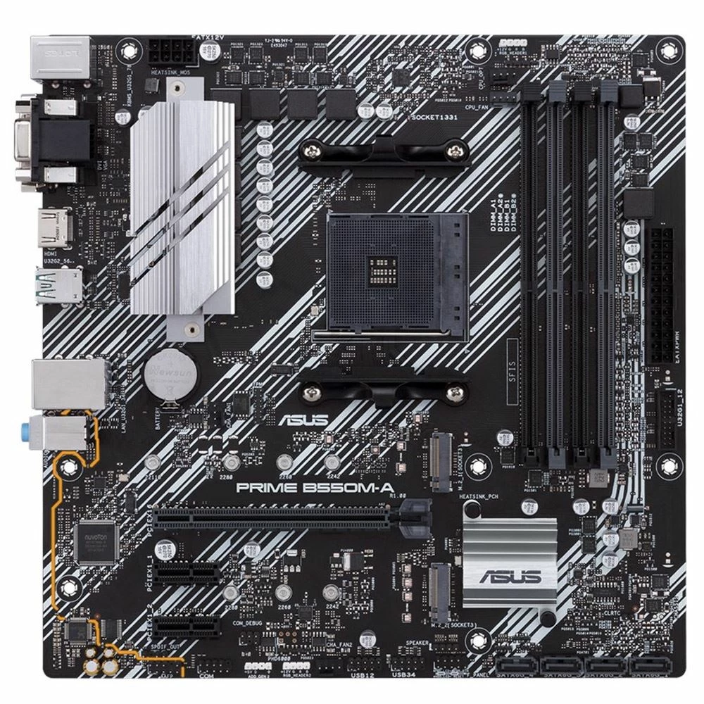 ASUS B550M-A Prime AMD AM4 MicroATX Motherboard 1 ASUS B550M-A Prime AMD AM4 MicroATX Motherboard