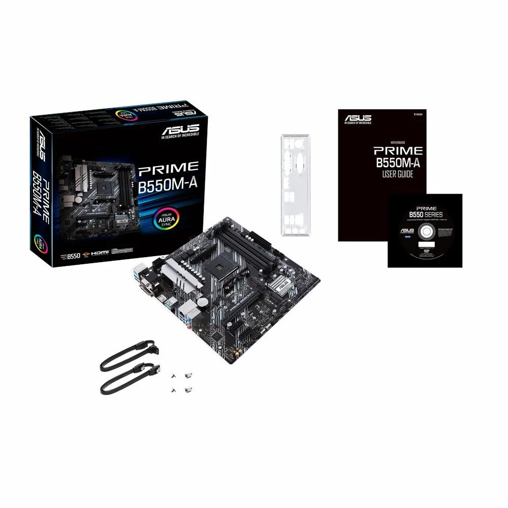 ASUS B550M-A Prime AMD AM4 MicroATX Motherboard 4 ASUS B550M-A Prime AMD AM4 MicroATX Motherboard - Image 4