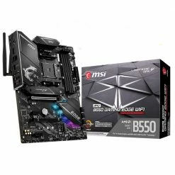 MSI B550 MPG Gaming Edge WiFi AMD AM4 ATX Motherboard 7 MSI B550 MPG Gaming Edge WiFi AMD AM4 ATX Motherboard -Intel core Shop 625045 130914 04 package zoom