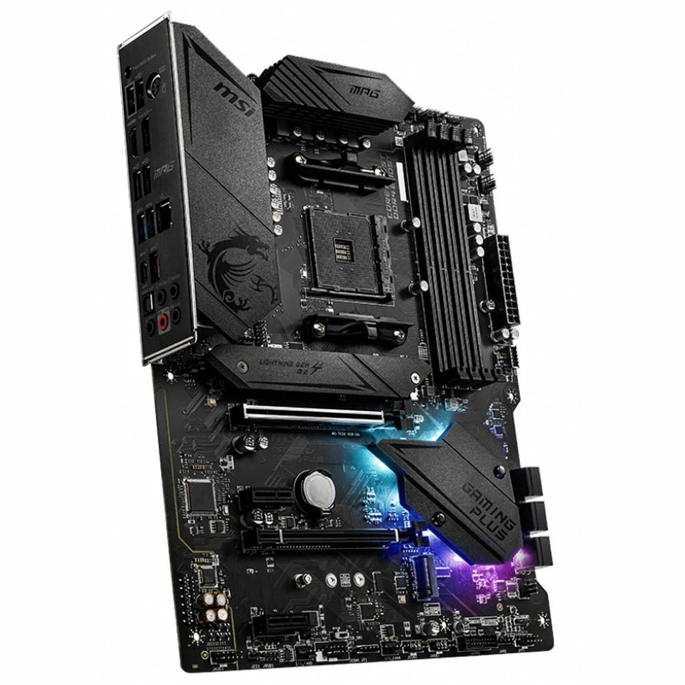 MSI B550 MPG Gaming Plus AMD AM4 ATX Motherboard 2 MSI B550 MPG Gaming Plus AMD AM4 ATX Motherboard - Image 2