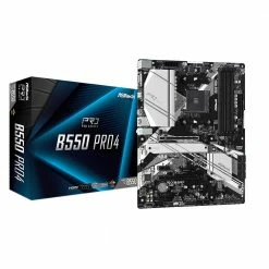 ASRock B550 Pro4 AMD AM4 ATX Motherboard -Intel core Shop 625300 134098 04 package zoom