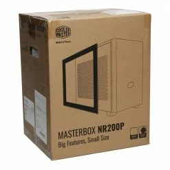Cooler Master NR200P Small Form Factor Mini-ITX Case - Black Tempered Glass Or Vented Panel Option; PCI Riser Cable; Triple-slot GPU; Tool-Free And 360 Degree Accessibility -Intel core Shop 626033 203505 07 package zoom