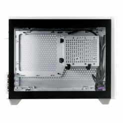 Cooler Master NR200P Small Form Factor Mini-ITX Case - White Tempered Glass Or Vented Panel Option; PCI Riser Cable; Triple-slot GPU; Tool-Free And 360 Degree Accessibility -Intel core Shop 626034 203521 04 front zoom