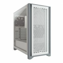 Corsair 4000D Airflow Tempered Glass ATX Mid-Tower Computer Case - White