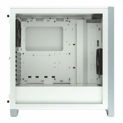 Corsair 4000D Airflow Tempered Glass ATX Mid-Tower Computer Case - White 9 Corsair 4000D Airflow Tempered Glass ATX Mid-Tower Computer Case - White -Intel core Shop 626259 201871 03 front zoom