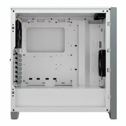 Corsair 4000D Airflow Tempered Glass ATX Mid-Tower Computer Case - White 10 Corsair 4000D Airflow Tempered Glass ATX Mid-Tower Computer Case - White -Intel core Shop 626259 201871 04 front zoom