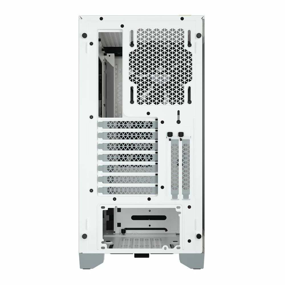 Corsair 4000D Airflow Tempered Glass ATX Mid-Tower Computer Case - White 6 Corsair 4000D Airflow Tempered Glass ATX Mid-Tower Computer Case - White - Image 6