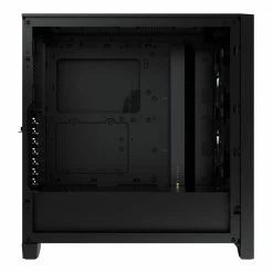 Corsair ICUE 4000X RGB Tempered Glass ATX Mid-Tower Computer Case - Black -Intel core Shop 626304 153593 05 front zoom