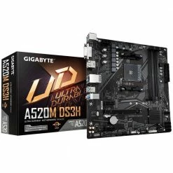 Gigabyte A520M DS3H AMD AM4 MicroATX Motherboard -Intel core Shop 627567 168070 04 package zoom