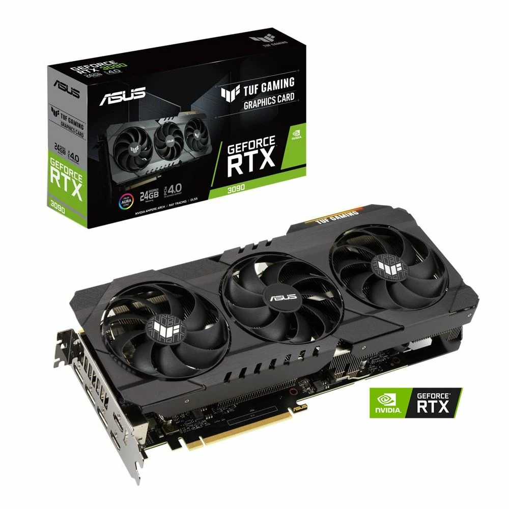 ASUS NVIDIA GeForce RTX 3090 TUF Gaming Overclocked Triple-Fan 24GB GDDR6X PCIe 4.0 Graphics Card 4 ASUS NVIDIA GeForce RTX 3090 TUF Gaming Overclocked Triple-Fan 24GB GDDR6X PCIe 4.0 Graphics Card - Image 4