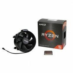 AMD Ryzen 5 5600X Vermeer 3.7GHz 6-Core AM4 Boxed Processor - Wraith Stealth Cooler Included -Intel core Shop 630285 195073 04 package zoom