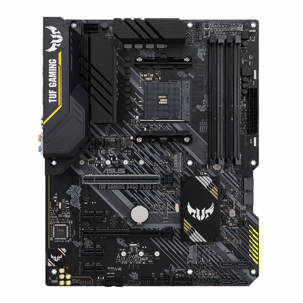 ASUS B450-PLUS TUF GAMING II AMD AM4 ATX Motherboard 1 ASUS B450-PLUS TUF GAMING II AMD AM4 ATX Motherboard