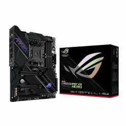 ASUS X570 ROG Crosshair VIII Dark Hero AMD AM4 ATX Motherboard -Intel core Shop 631349 205781 05 package zoom