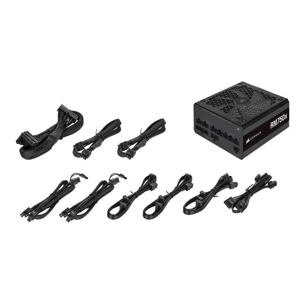 Corsair RMx Series RM750x 750 Watt 80 Plus Gold ATX Fully Modular Power Supply 7 Corsair RMx Series RM750x 750 Watt 80 Plus Gold ATX Fully Modular Power Supply - Image 7