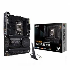 ASUS Z590-PLUS TUF Gaming WiFi Intel LGA 1200 ATX Motherboard 7 ASUS Z590-PLUS TUF Gaming WiFi Intel LGA 1200 ATX Motherboard -Intel core Shop 632965 225474 04 package zoom