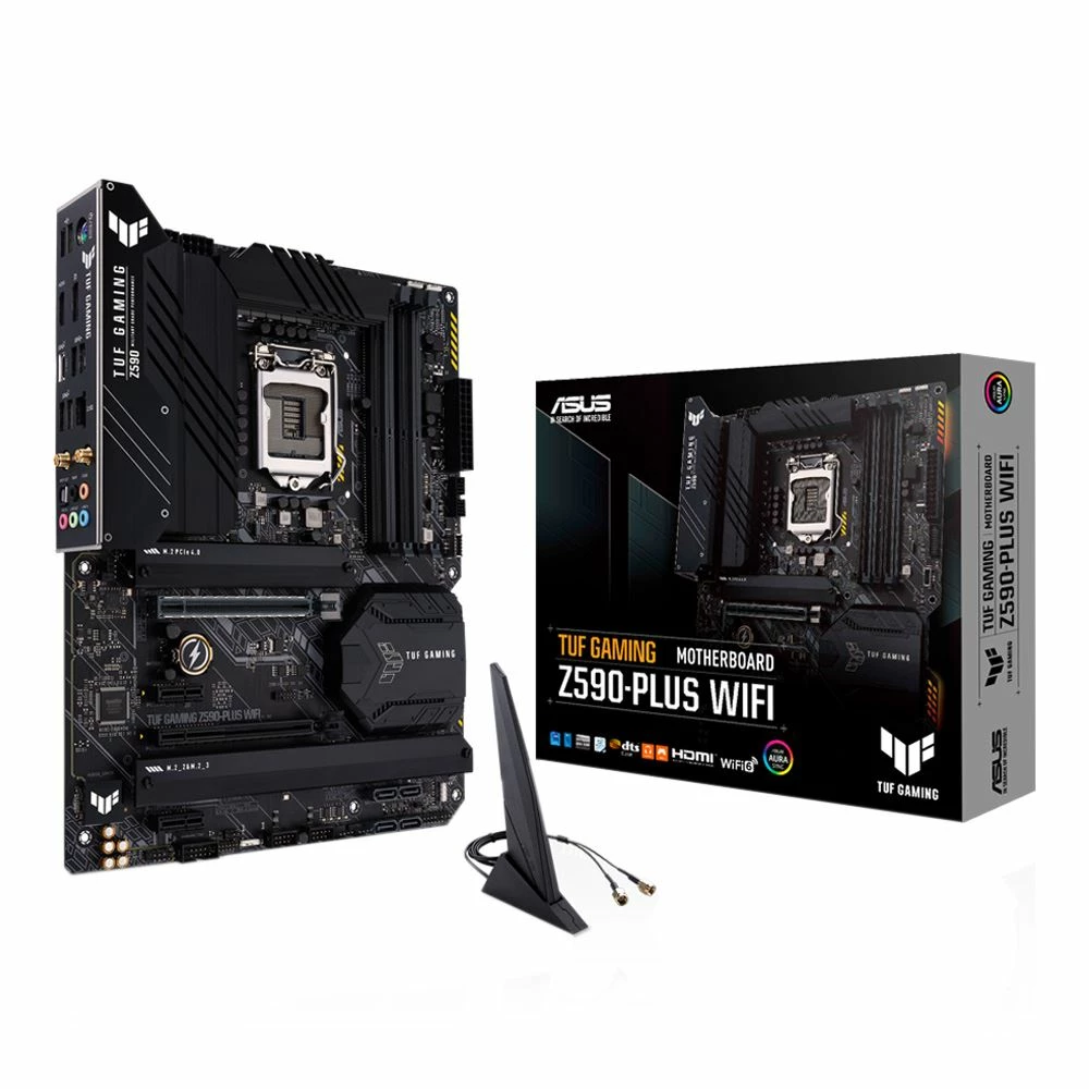 ASUS Z590-PLUS TUF Gaming WiFi Intel LGA 1200 ATX Motherboard 4 ASUS Z590-PLUS TUF Gaming WiFi Intel LGA 1200 ATX Motherboard - Image 4