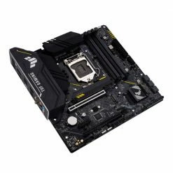 ASUS B560M-PLUS TUF Gaming WiFi Intel LGA 1200 MicroATX Motherboard -Intel core Shop 633623 232165 03 front zoom