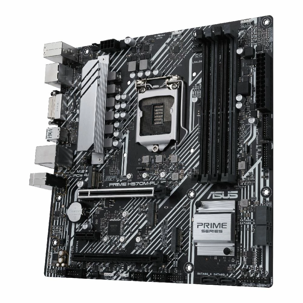 ASUS H570M-PLUS/CSM Prime Intel LGA 1200 MicroATX Motherboard 3 ASUS H570M-PLUS/CSM Prime Intel LGA 1200 MicroATX Motherboard - Image 3