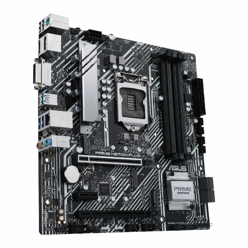 ASUS H570M-PLUS/CSM Prime Intel LGA 1200 MicroATX Motherboard 4 ASUS H570M-PLUS/CSM Prime Intel LGA 1200 MicroATX Motherboard - Image 4