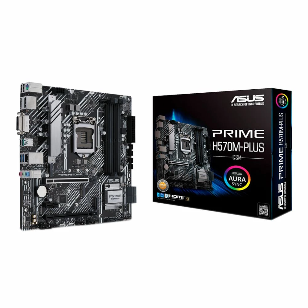 ASUS H570M-PLUS/CSM Prime Intel LGA 1200 MicroATX Motherboard 6 ASUS H570M-PLUS/CSM Prime Intel LGA 1200 MicroATX Motherboard - Image 6
