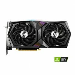 MSI NVIDIA GeForce RTX 3060 Gaming X Overclocked Dual-Fan 12GB GDDR6 PCIe 4.0 Graphics Card