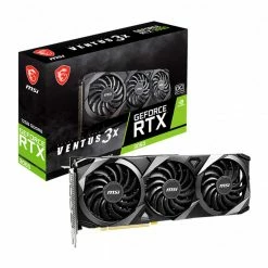 MSI NVIDIA GeForce RTX 3060 Ventus 3X Overclocked Triple-Fan 12GB GDDR6 PCIe 4.0 Graphics Card -Intel core Shop 633839 234856 04 package zoom