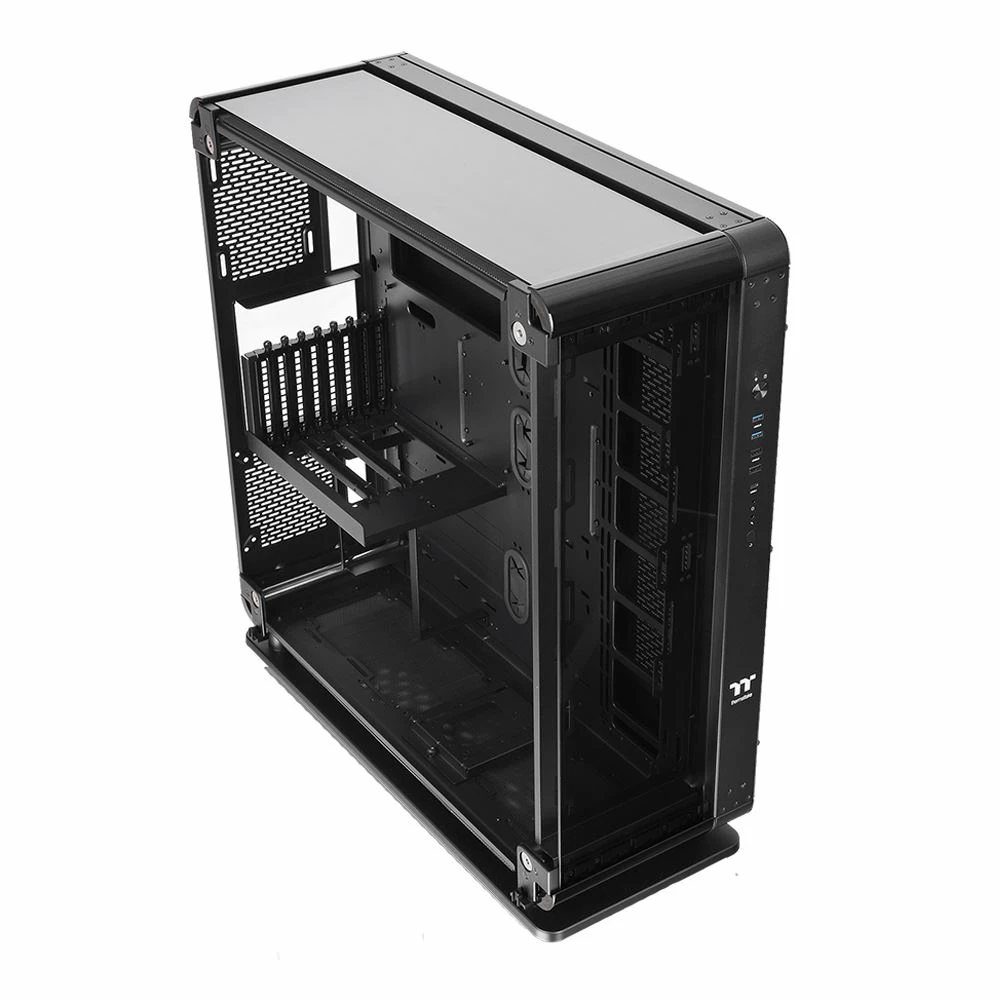 Thermaltake Core P8 Tempered Glass EATX Full Tower Computer Case - Black 2 Thermaltake Core P8 Tempered Glass EATX Full Tower Computer Case - Black - Image 2
