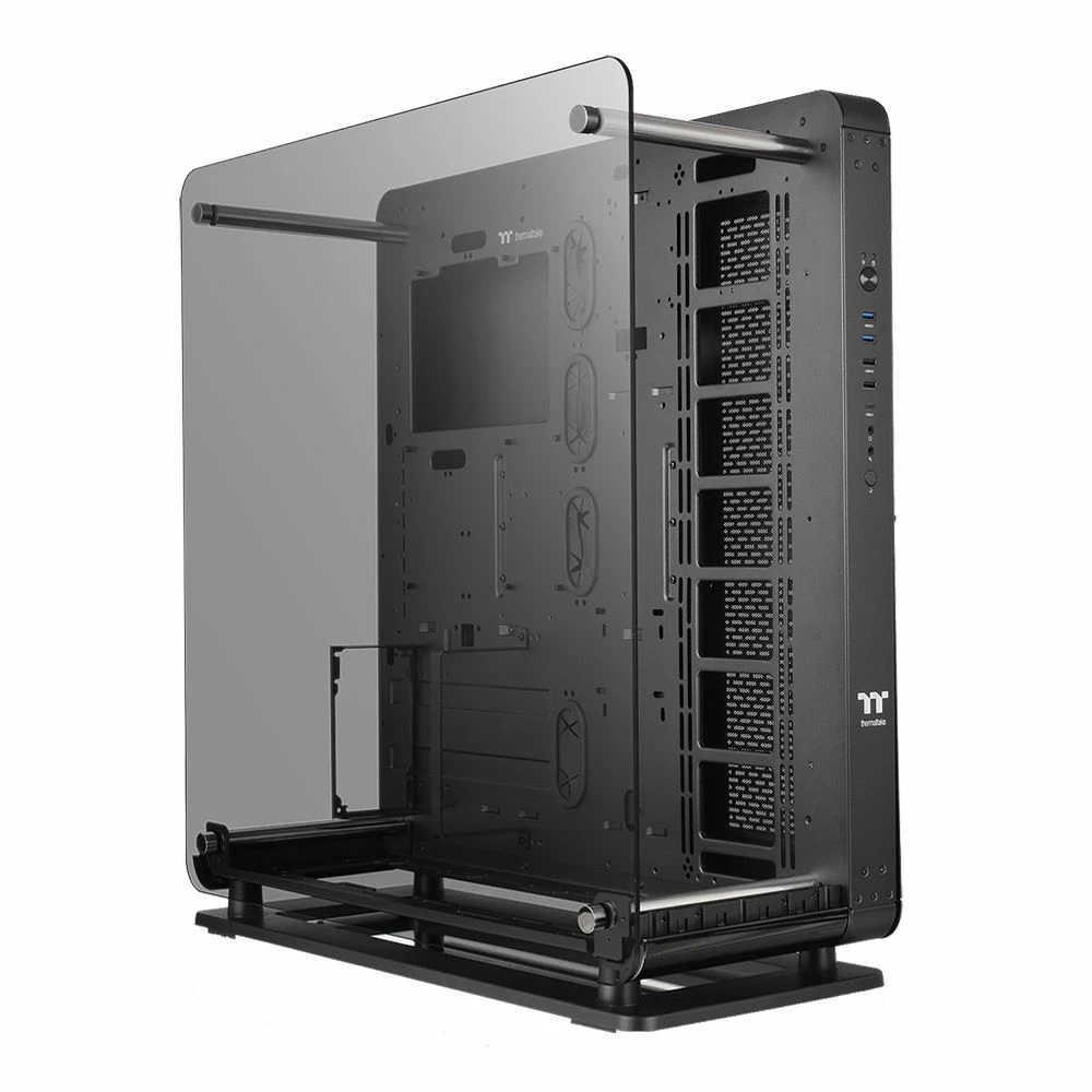 Thermaltake Core P8 Tempered Glass EATX Full Tower Computer Case - Black 3 Thermaltake Core P8 Tempered Glass EATX Full Tower Computer Case - Black - Image 3