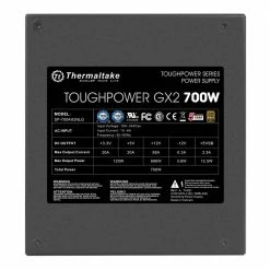 Thermaltake Toughpower GX2 700 Watt 80 Plus Gold ATX Non Modular Power Supply -Intel core Shop 633931 236877 03 front zoom