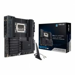 ASUS WRX80E-SAGE Pro WS SE WIFI AMD SWRX8 EATX Motherboard -Intel core Shop 634304 240887 04 package zoom