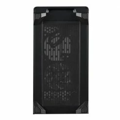 Cooler Master MasterBox NR200P Tempered Glass Mini-ITX Mini Tower Computer Case - Black (Refurbished) -Intel core Shop 634305 240069 04 front zoom