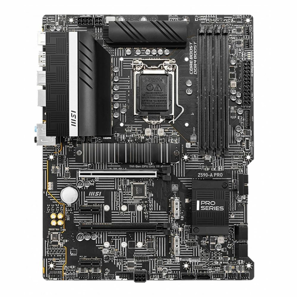 MSI Z590-A PRO Intel LGA 1200 ATX Motherboard 1 MSI Z590-A PRO Intel LGA 1200 ATX Motherboard