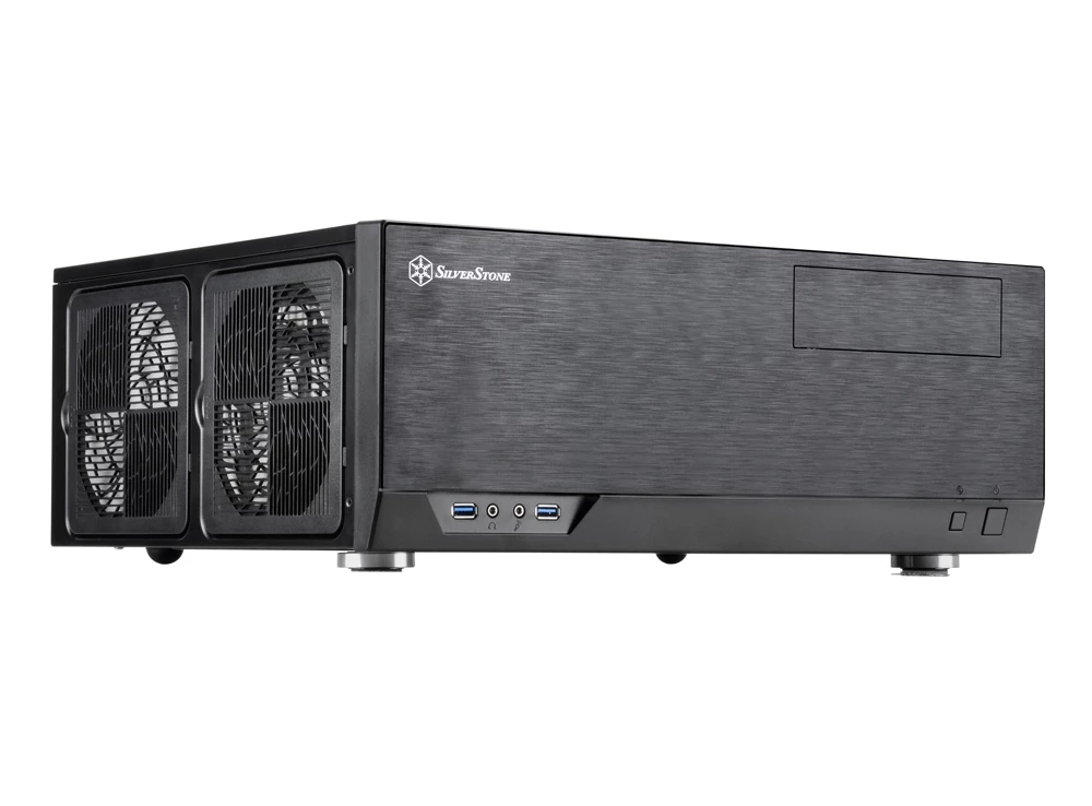 SilverStone Grandia GD09B ATX Mini-Tower Computer Case - Black 3 SilverStone Grandia GD09B ATX Mini-Tower Computer Case - Black - Image 3