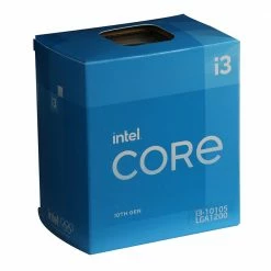 Intel Core I3-10105 Comet Lake 3.7GHz Quad-Core LGA 1200 Boxed Processor - Intel Stock Cooler Included