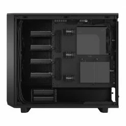 Fractal Design Meshify 2 Black ATX Flexible Light Tinted Tempered Glass Window Mid Tower Computer Case -Intel core Shop 637063 282699 03 front zoom