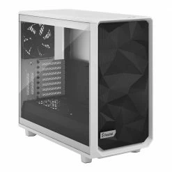 Fractal Design Meshify 2 Clear Tempered Glass ATX Mesh Mid-Tower Computer Case - White