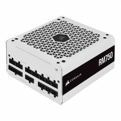 Corsair RM750 750 Watt 80 Plus Gold ATX Fully Modular Power Supply - White