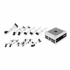 Corsair RM750 750 Watt 80 Plus Gold ATX Fully Modular Power Supply - White -Intel core Shop 637342 314179 04 front zoom