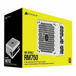 Corsair RM750 750 Watt 80 Plus Gold ATX Fully Modular Power Supply - White -Intel core Shop 637342 314179 05 package zoom