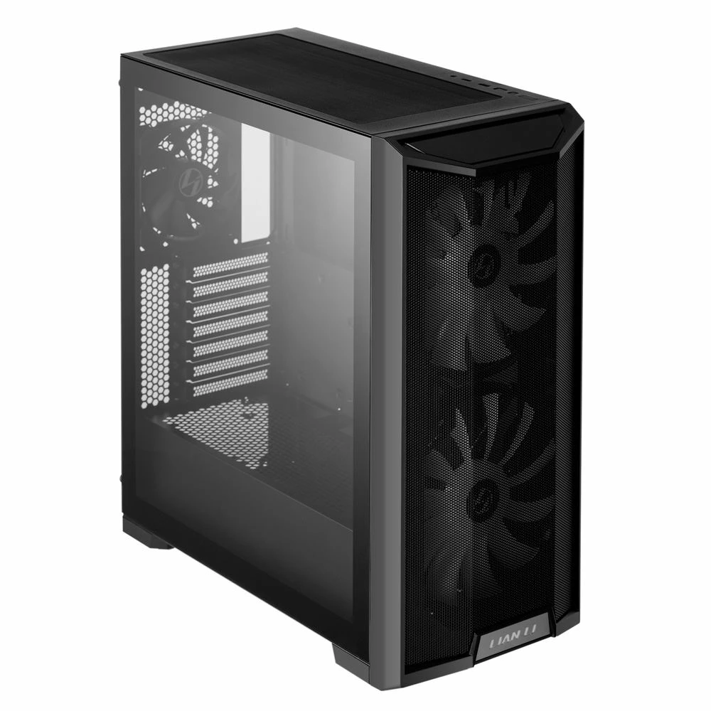 Lian Li Lancool 215 Tempered Glass EATX Full Tower Computer Case - Black 3 Lian Li Lancool 215 Tempered Glass EATX Full Tower Computer Case - Black - Image 3