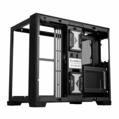 Lian Li O11D Mini Tempered Glass ATX Mini Tower Computer Case - Black -Intel core Shop 638092 281204 04 front zoom