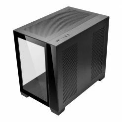 Lian Li O11D Mini Tempered Glass ATX Mini Tower Computer Case - Black -Intel core Shop 638092 281204 06 front zoom