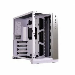 Lian Li PC-O11 Dynamic Tempered Glass ATX Mid-Tower Computer Case - White -Intel core Shop 638111 281444 04 front zoom