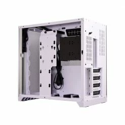 Lian Li PC-O11 Dynamic Tempered Glass ATX Mid-Tower Computer Case - White -Intel core Shop 638111 281444 05 front zoom