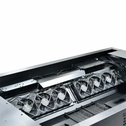 Lian Li DK-05F Dual EATX Tempered Glass RGB Desk - Black -Intel core Shop 638117 281501 04 front zoom