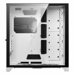 Lian Li O11 Dynamic XL ROG Tempered Glass EATX Full Tower Computer Case - White -Intel core Shop 638135 281691 04 front zoom