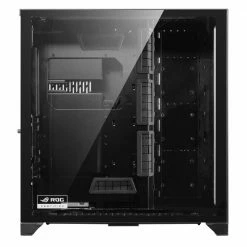 Lian Li O11 Dynamic XL ROG Tempered Glass EATX Full Tower Computer Case - Black -Intel core Shop 638136 281709 04 front zoom