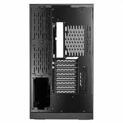 Lian Li O11 Dynamic XL ROG Tempered Glass EATX Full Tower Computer Case - Black -Intel core Shop 638136 281709 07 front zoom